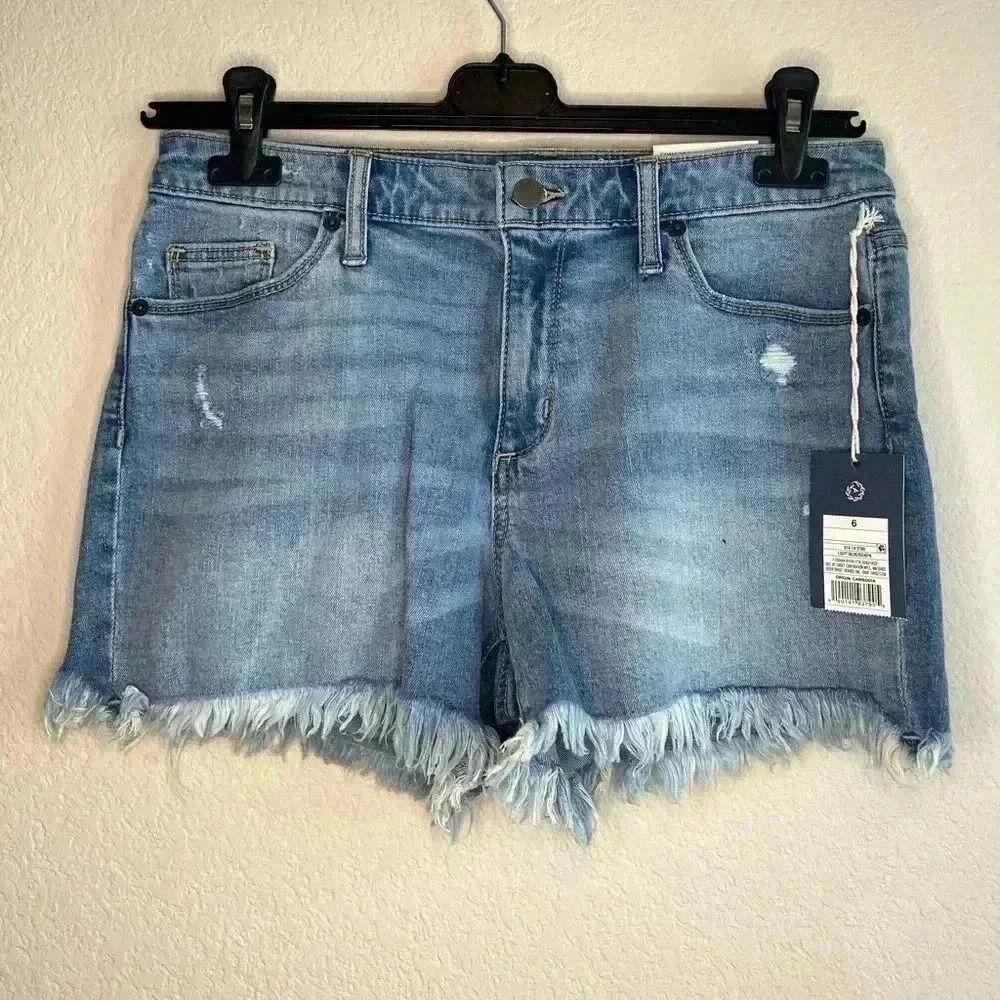 universal thread jeans shorts blue‎ wash 6